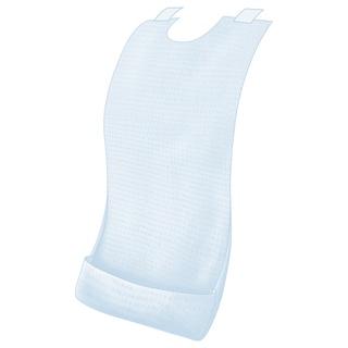 Attends Schutzservietten, Bibs, 70 x 37 cm zum Kleben, 100 Stk.