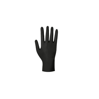 Nitril® Black, Untersuchungshandschuh Nitril, puderfrei, Schwarz, 100 Stk. (L)