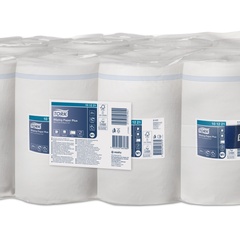 Tork Starke Mehrzweck-Papierwaschtücher, 101221, 2lg, M1, weiss 75m, 214 Blatt
