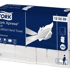 Tork Xpress® Multifold Handtücher, Advanced, 2lg, weiss (21.2 x 25.5 cm)