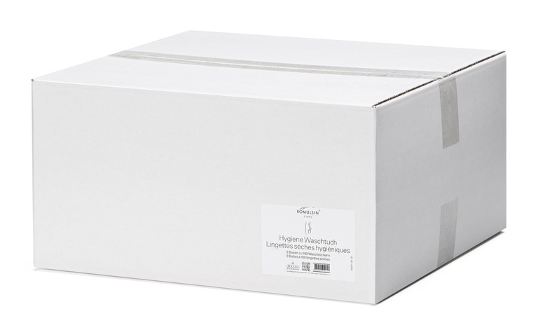 ROMULSIN Waschtuch, Soft Wipe, 30x18 cm, 100 Stk.