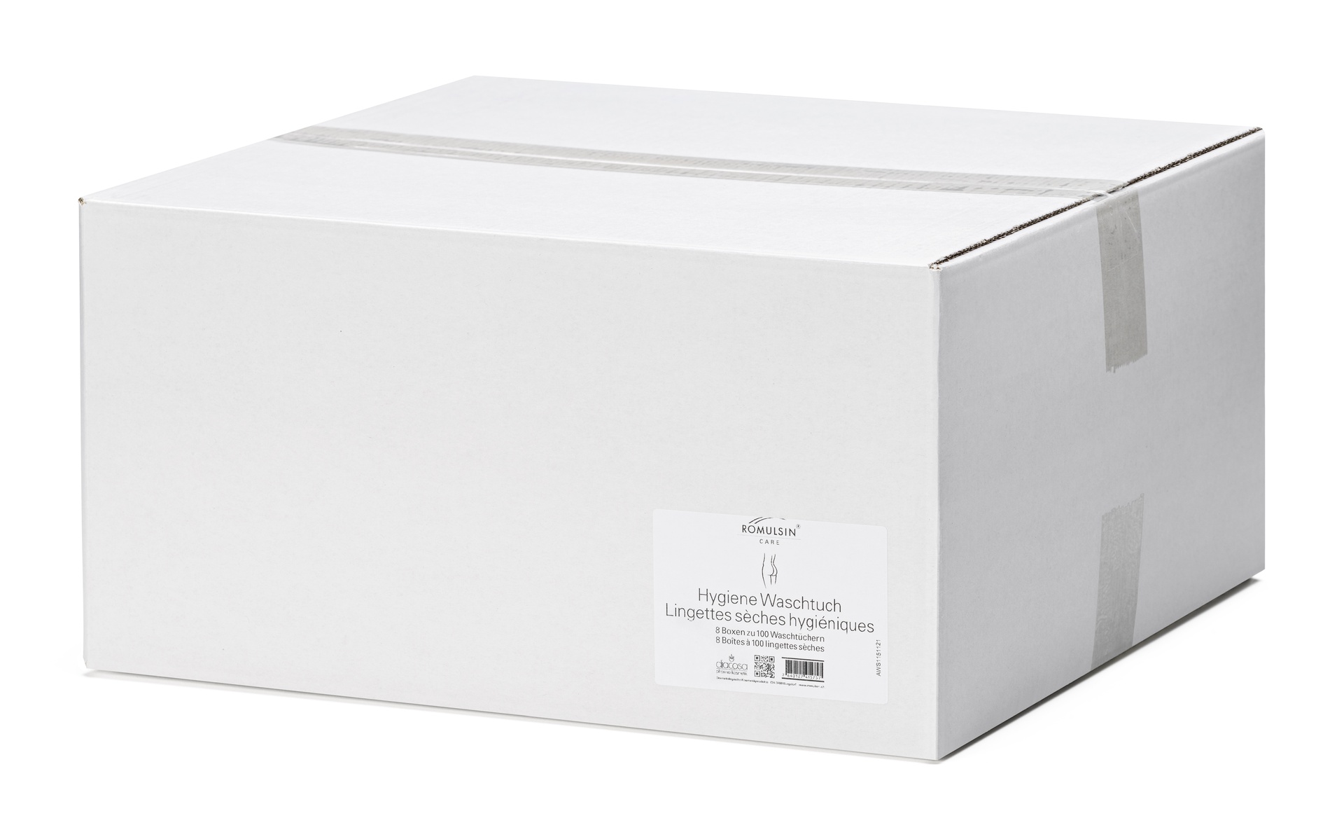 ROMULSIN Waschtuch, Soft Wipe, 30x18 cm, 100 Stk.