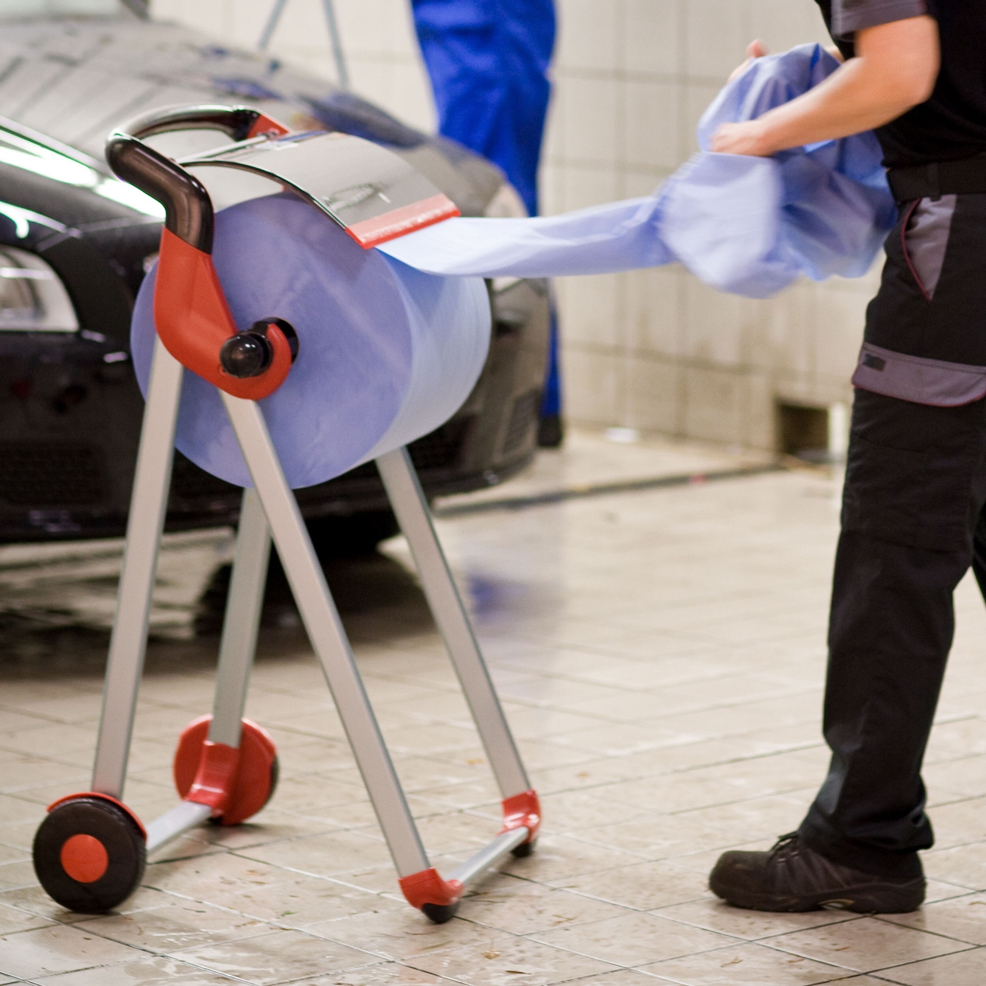 Tork Papierwischtücher für den Industrieeinsatz, 128407, 1000 Blatt