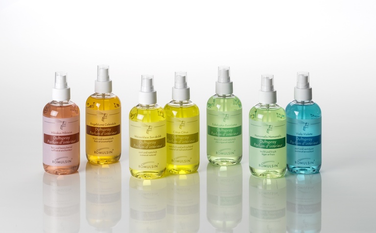 ROMULSIN Duftspray Flasche mit Zerstäuber, 200 ml