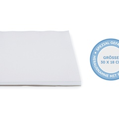 ROMULSIN Hygiene Waschtuch/Intimtuch, 100% Zellstoff, ultra weich,  30x18 cm Spenderbox 100 Stk.