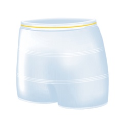 Attends Stretch Pants, gelb, S, 15 Stk.