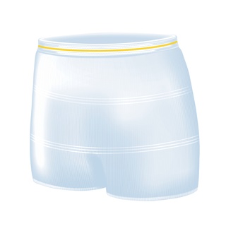 Attends Stretch Pants, gelb, S, 15 Stk.