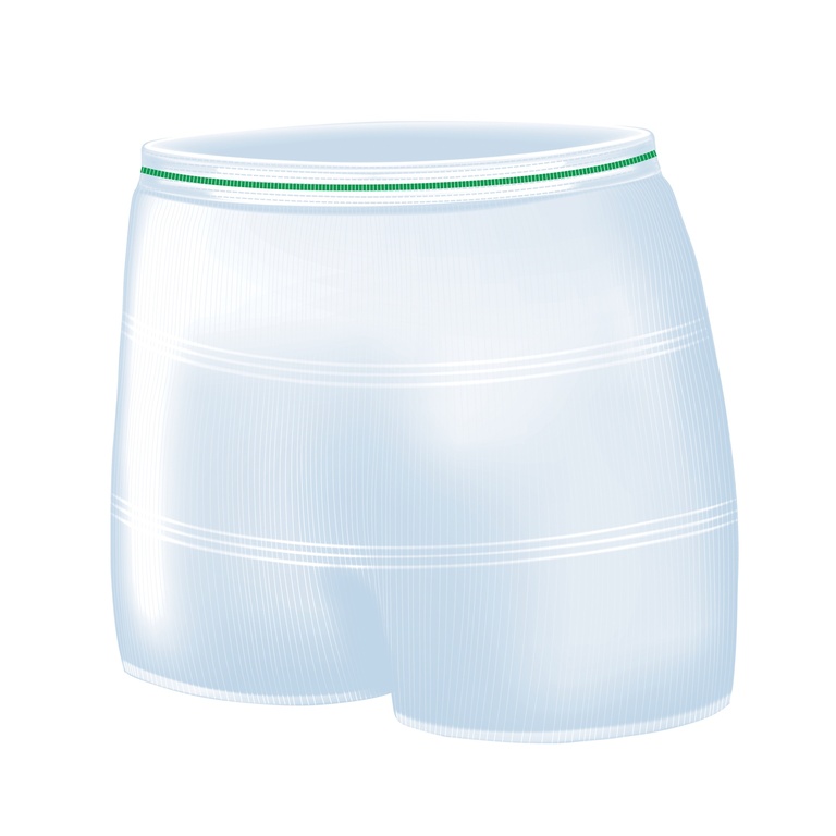 Attends Stretch Pants, Fixierhose, grün, XL, 15 Stk.
