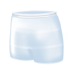 Attends Stretch Pants, Fixierhose, grau, XXXL, 15 Stk.