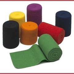 WERO SWISS© Elasticolor, 10 Stk. (8 cm x 5 m, Rot)
