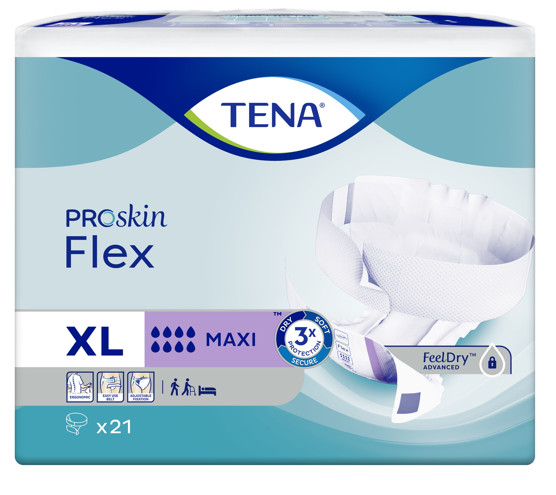 TENA Flex Proskin (Maxi, XL)