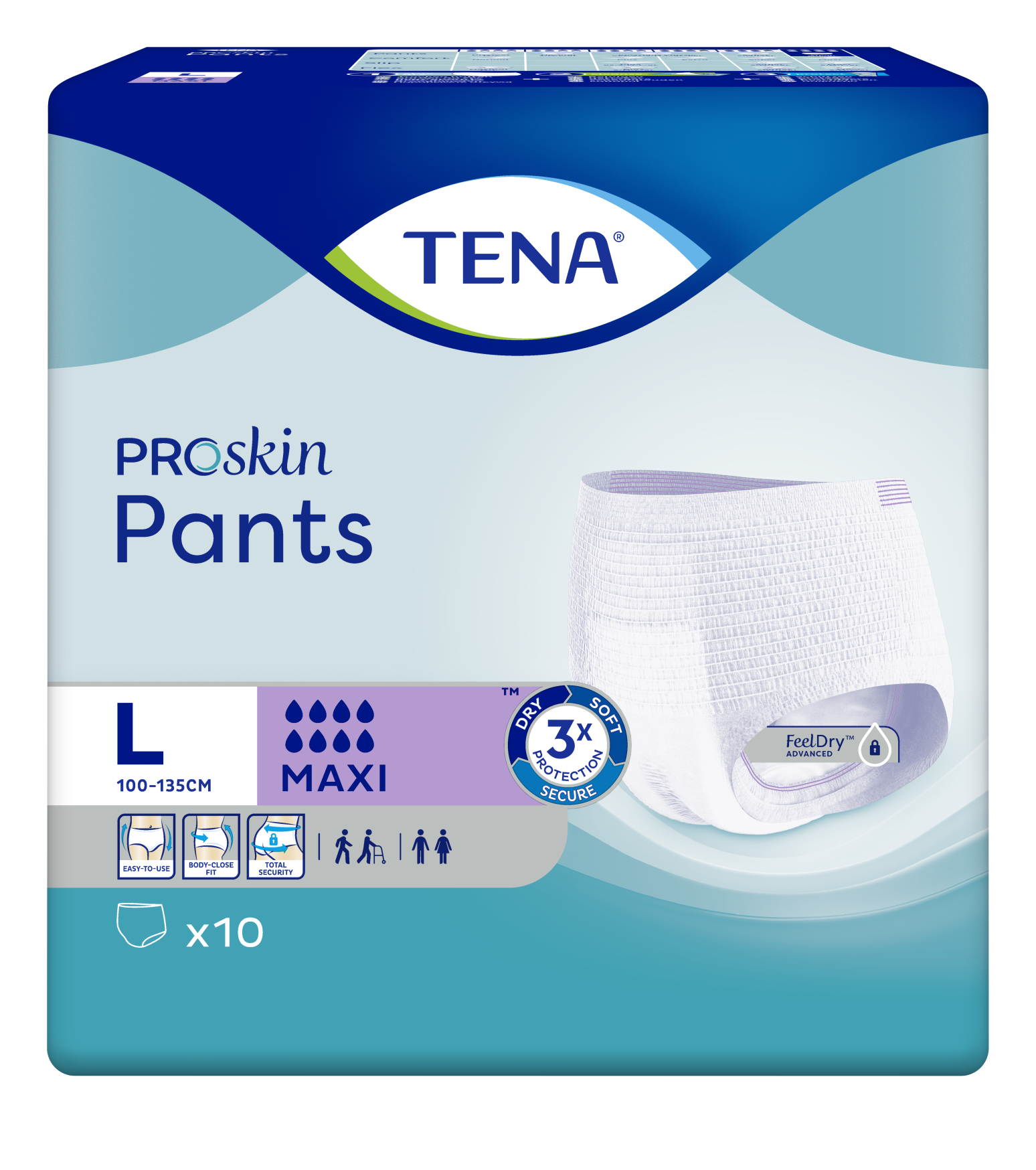 TENA Pants Proskin (Maxi, L)