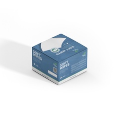sana.swiss Soft Wipe, Waschtuch, 19x30 cm, 100 Stk. in Kartonspenderbox