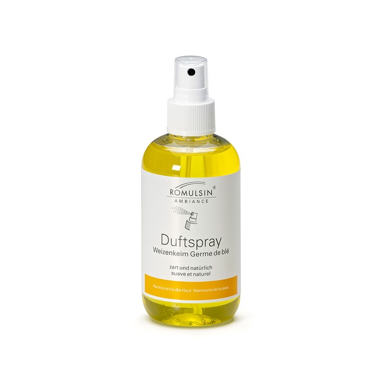 ROMULSIN Duftspray Flasche mit Zerstäuber, 200 ml (Weizenkeim)