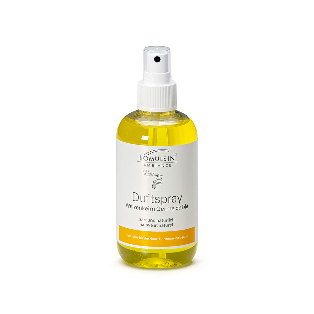 ROMULSIN Duftspray Flasche mit Zerstäuber, Weizenkeim, 5 x 200ml