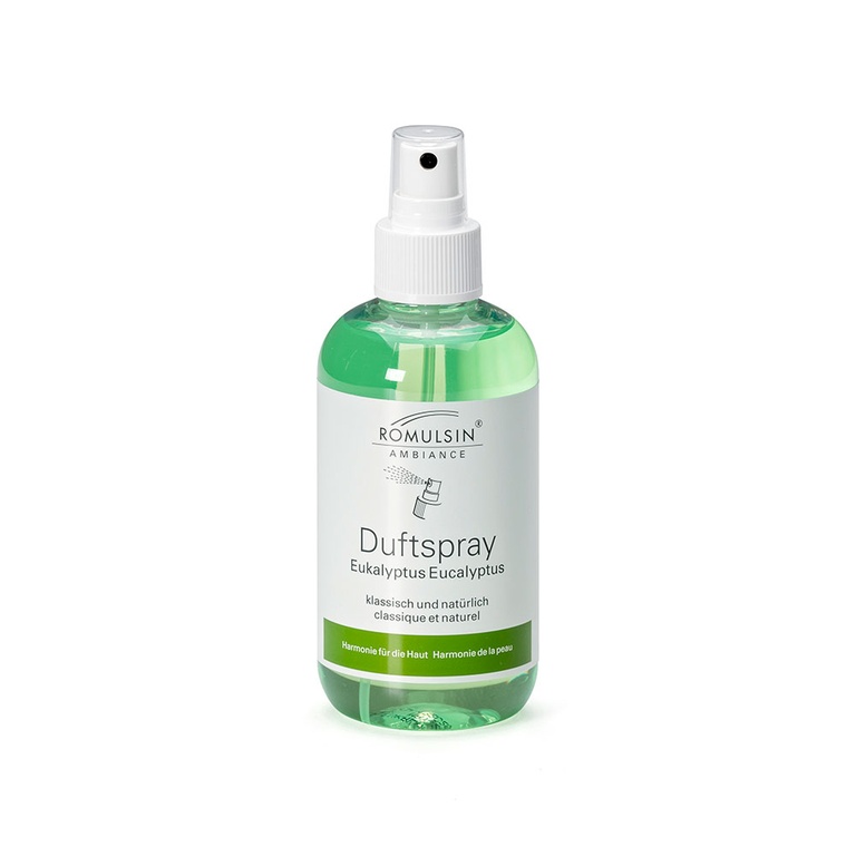 ROMULSIN Duftspray Flasche mit Zerstäuber, Eukalyptus, 200ml