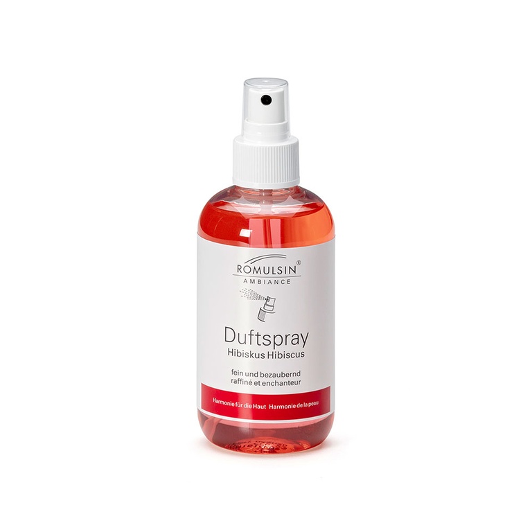 ROMULSIN Duftspray Flasche mit Zerstäuber, Hibiskus, 200ml