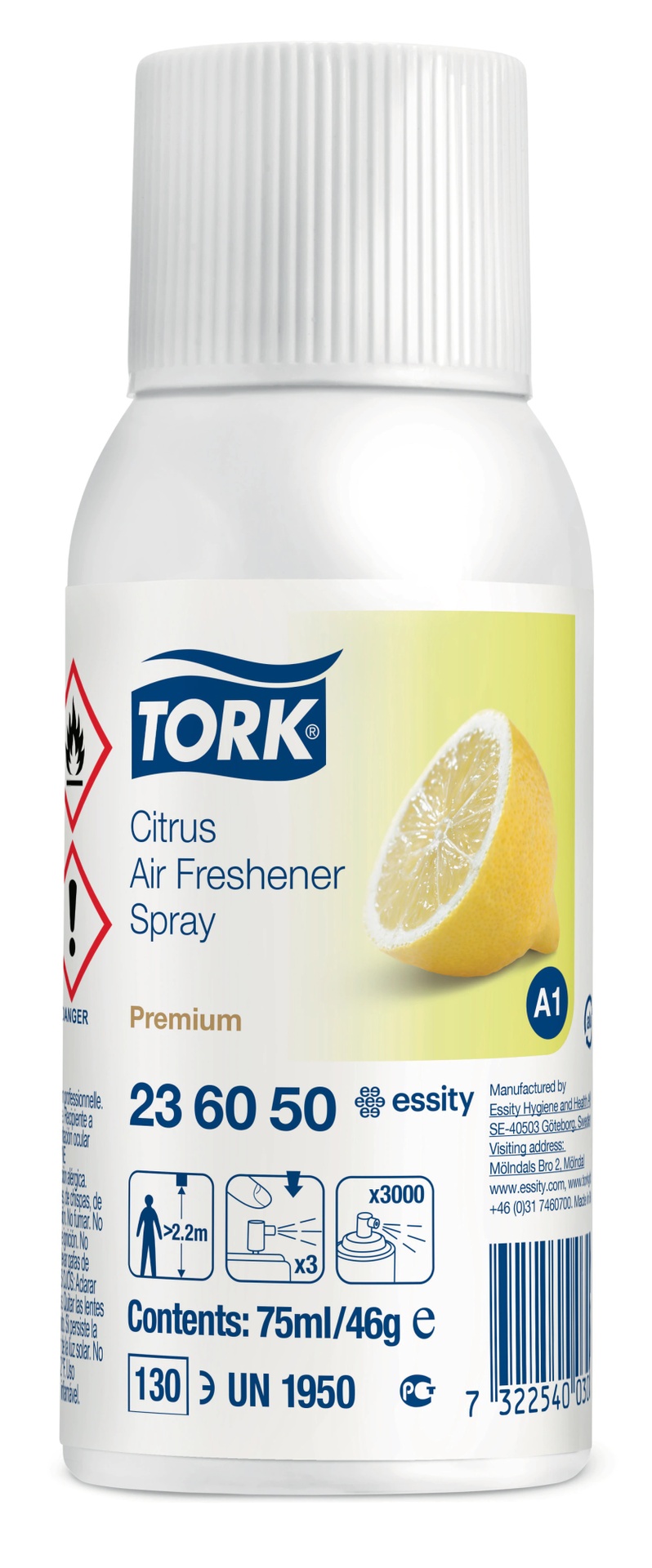 Tork Lufterfrischer-Spray, 75 ml, A1 (Citrus)
