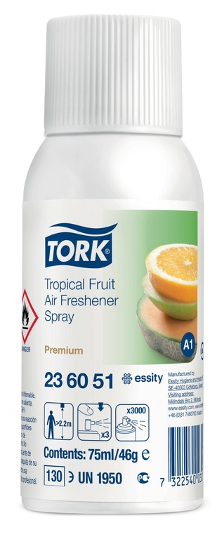 Tork Lufterfrischer-Spray, 75 ml, A1 (Früchte)