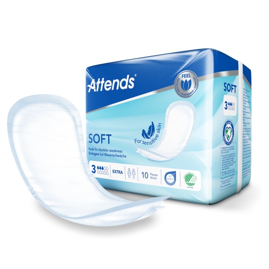 Attends Soft 3 Extra, einzelverpackt, 10 Stk.