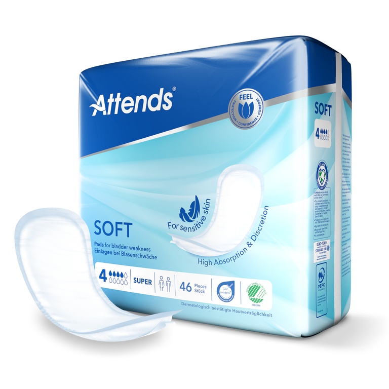 Attends Soft (4 Super, einzelverpackt)