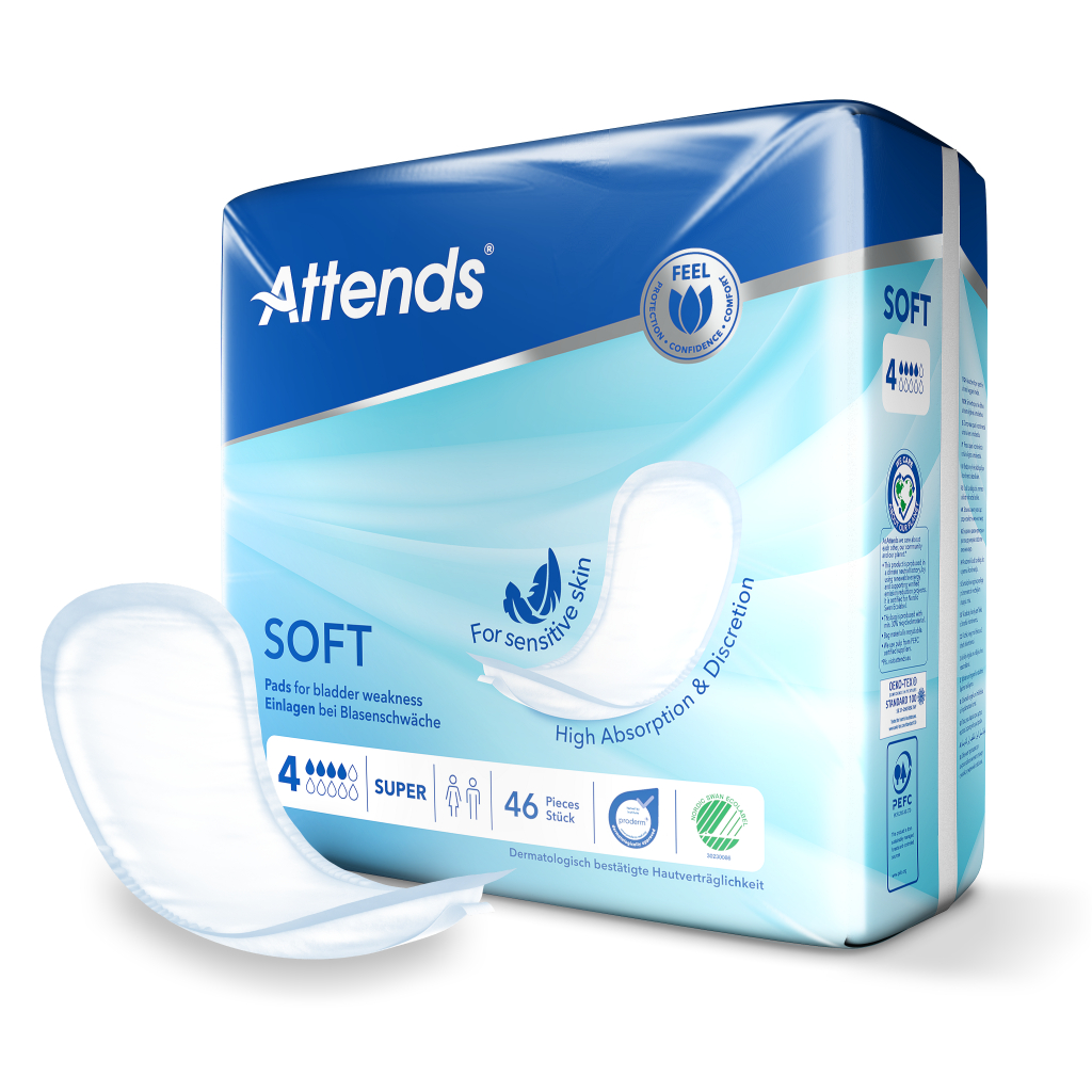 Attends Soft (4 Super, einzelverpackt)