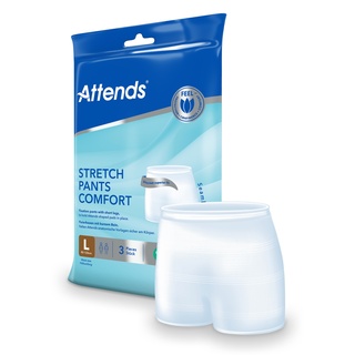 Attends Pantaloni elasticizzati Comfort L, 3 pz.