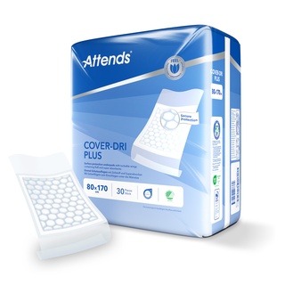 Attends Cover Dri Plus 80 x 170 cm, 30 pcs.