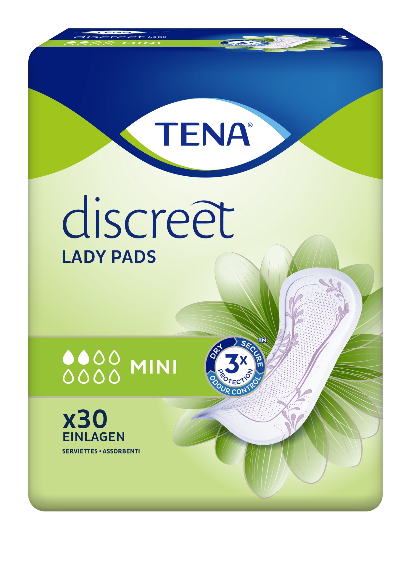 TENA Discreet mini, 30 Stk.