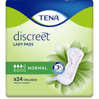 TENA Discreet Normal, 24-pack