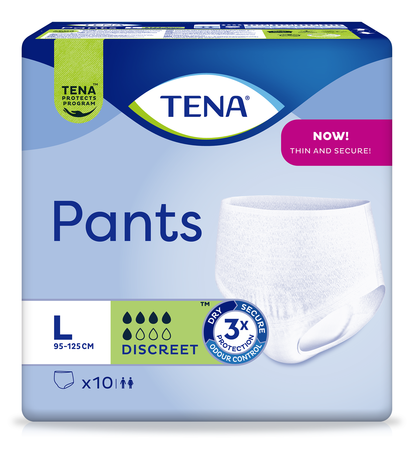 TENA Pants Discreet (L)