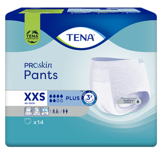 TENA Pants Plus, Proskin,  <50 cm,  XXS, 14 Stk.