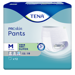 TENA Pants Super Proskin,  80-110 cm,  M, 12 Stk.