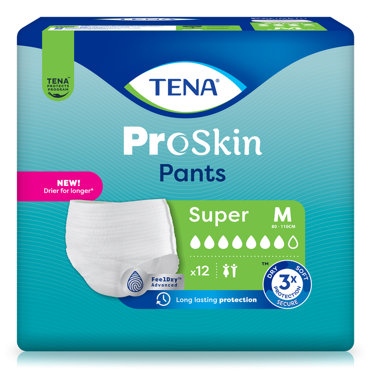 TENA Pants Proskin (Super, M)