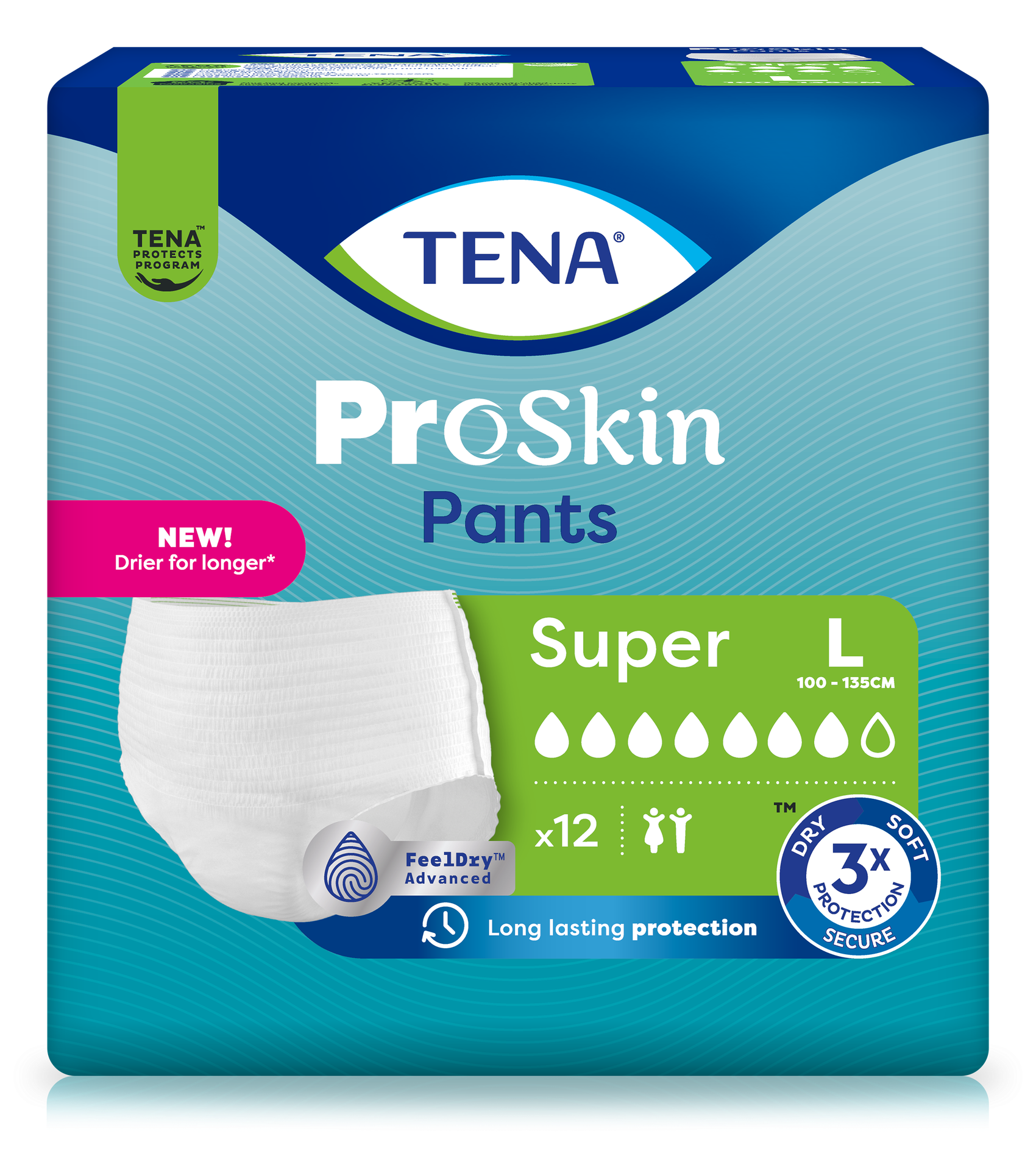 TENA Pants Proskin (Super, L)