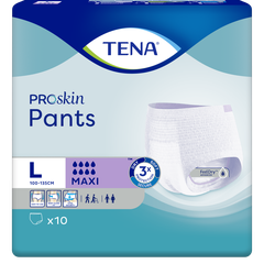 TENA Pants Maxi Proskin,  100-135 cm,  L, 10 Stk.