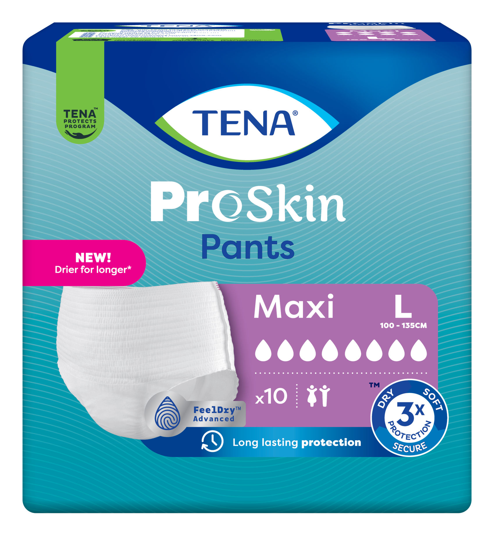 TENA Pants Proskin (Maxi, L)