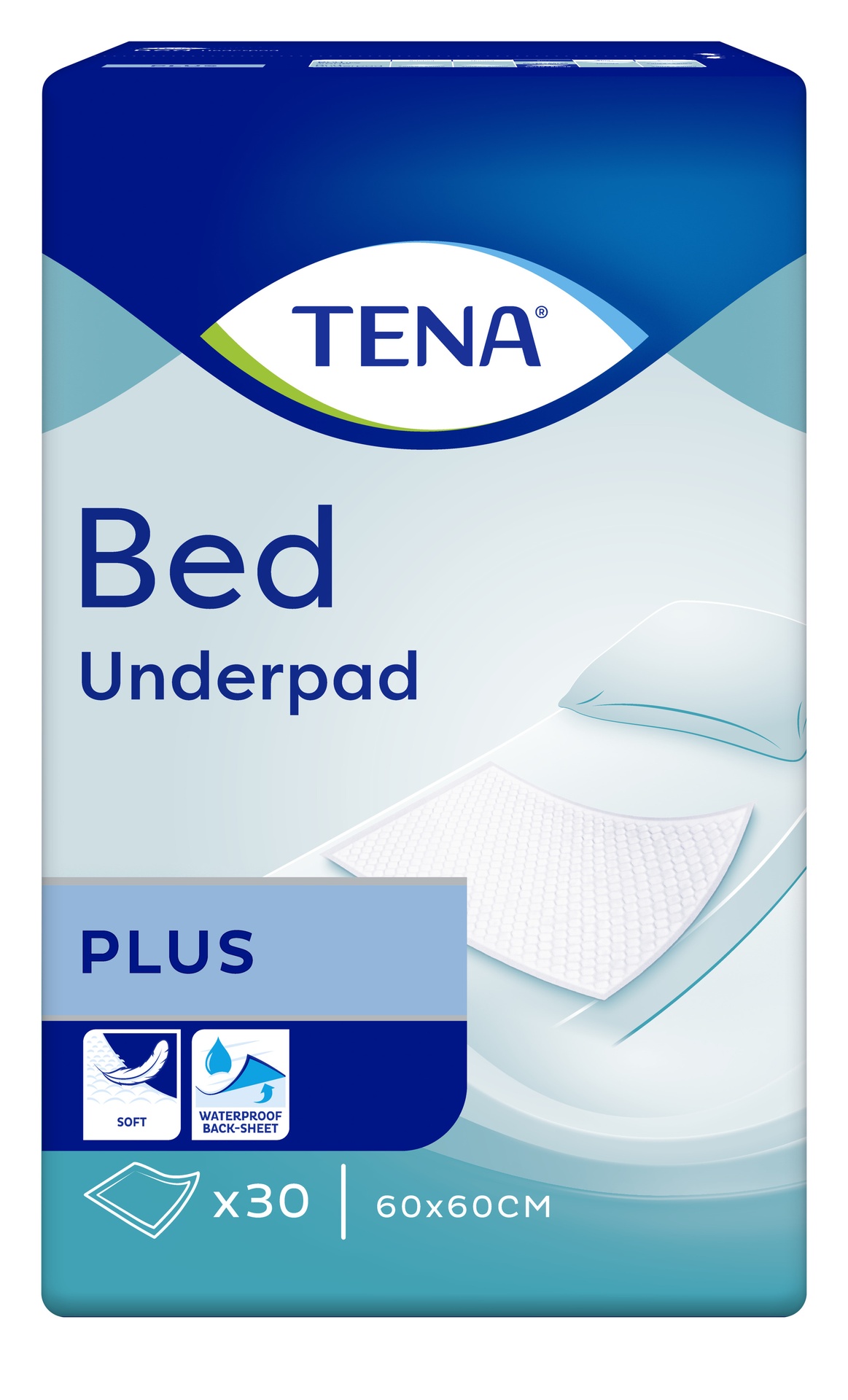 TENA BED Plus,  60 x 60 cm, 40 Stk.