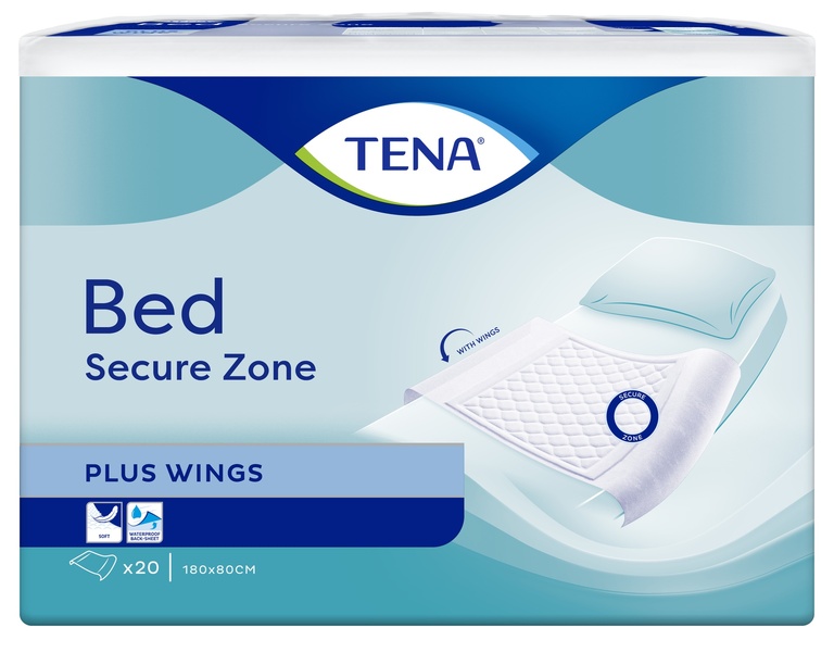 TENA BED Plus Wings,  180 x 80 cm, 20 Stk.