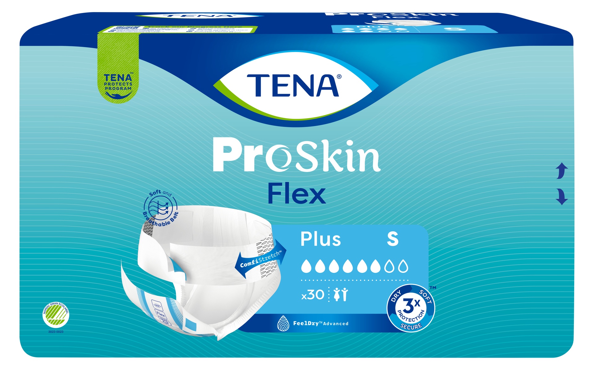 TENA Flex Proskin (Plus, S)