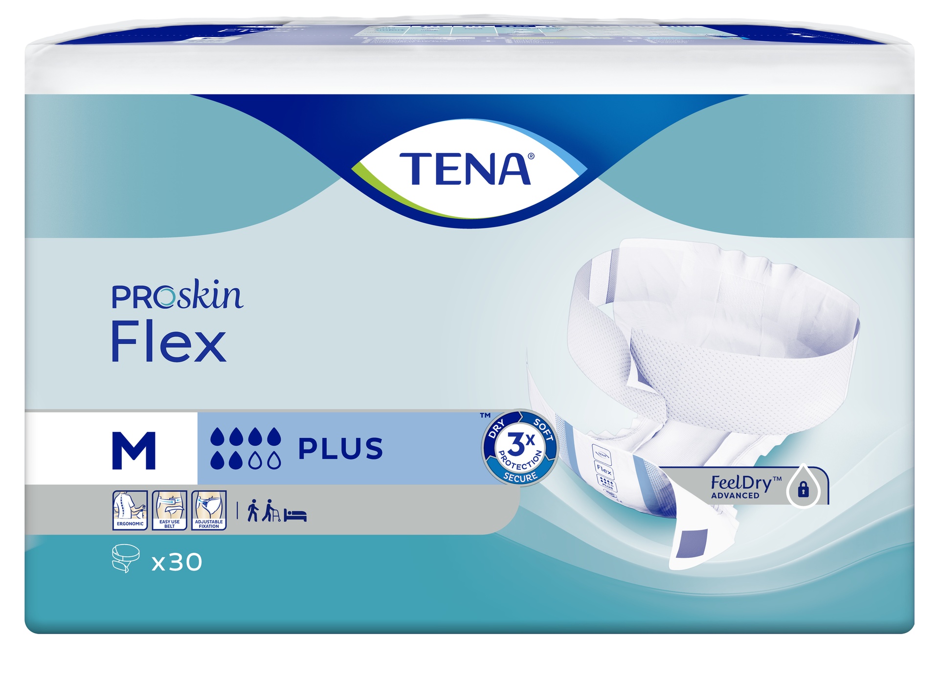 TENA Flex Proskin (Plus, M)