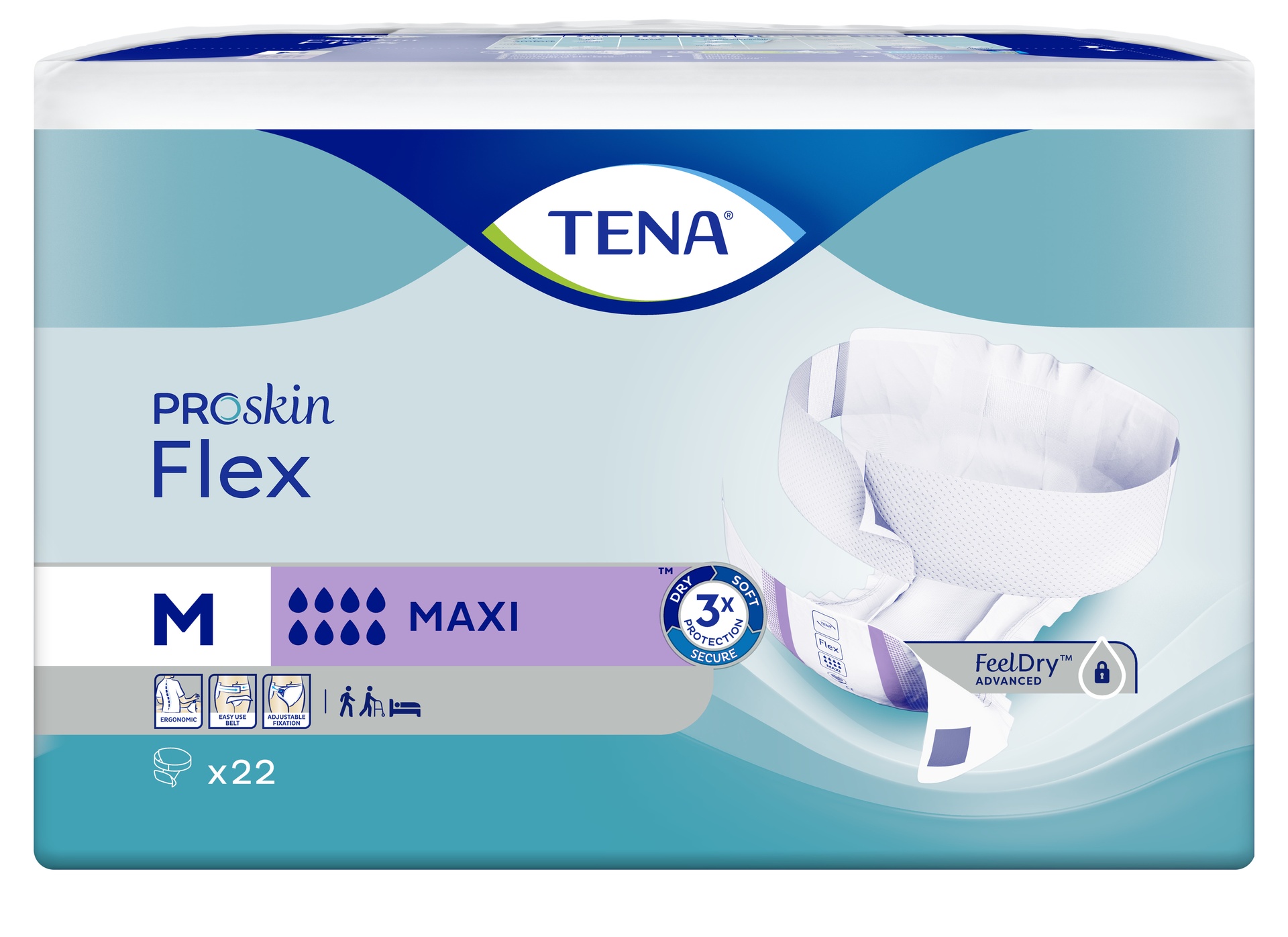 TENA Flex Maxi Proskin M, 22 Stk.