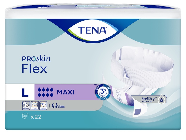 TENA Flex Maxi Proskin L, 22 pcs.