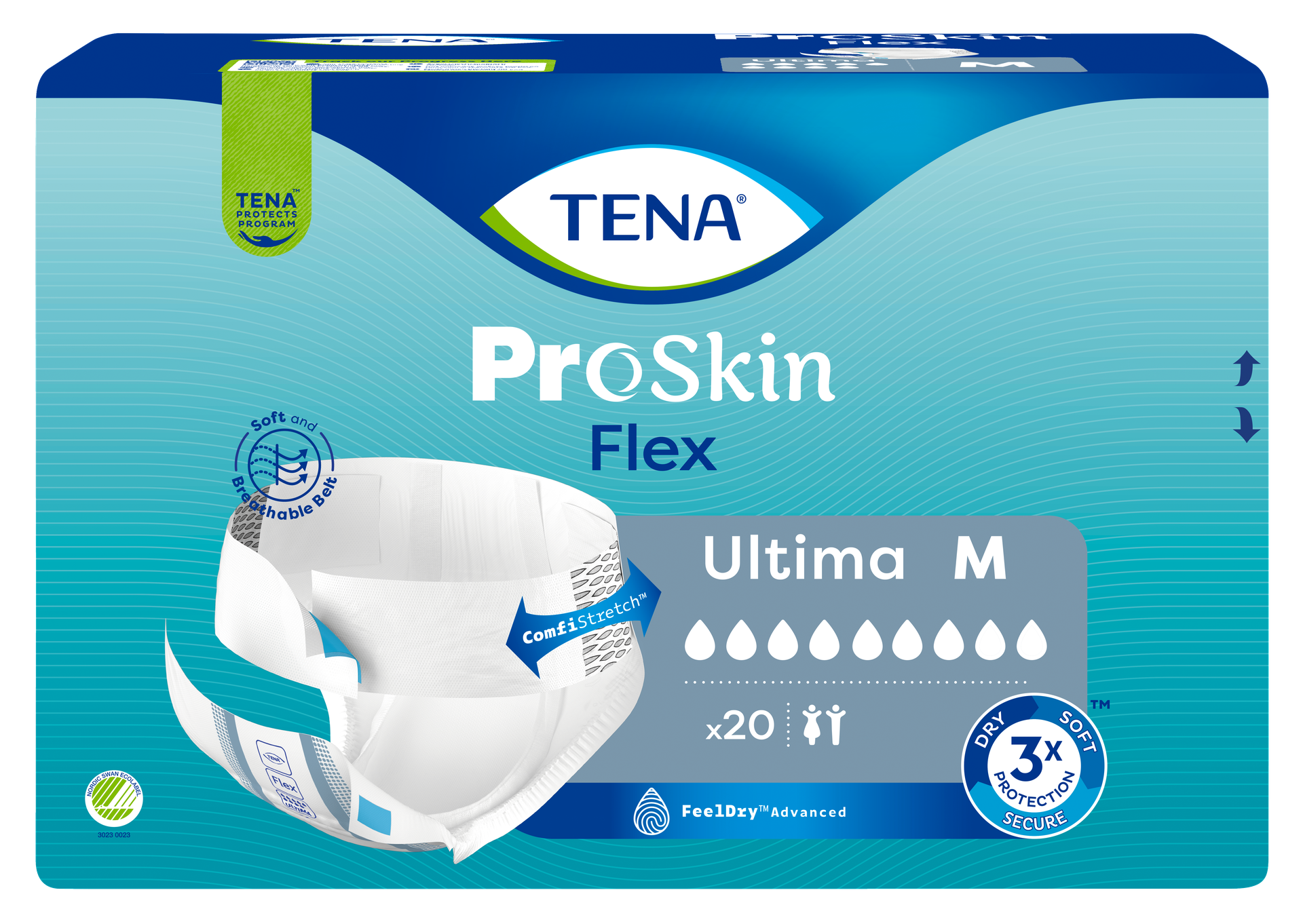 TENA Flex Proskin (Ultima, M)