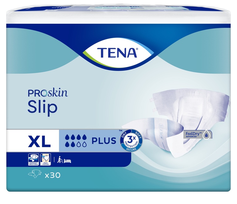 Tena Slip Plus XL, 30 pièces