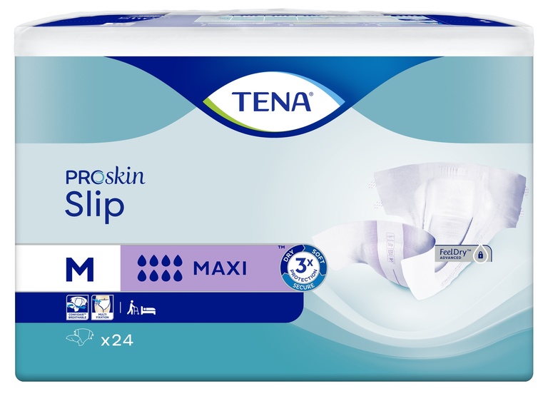 Tena Slip Maxi M, 24 pièces