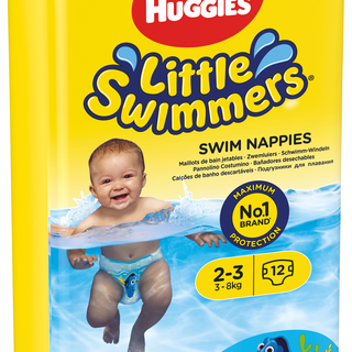 Huggies Little Swimmers, size 2-3, 5536136, 12 pcs.