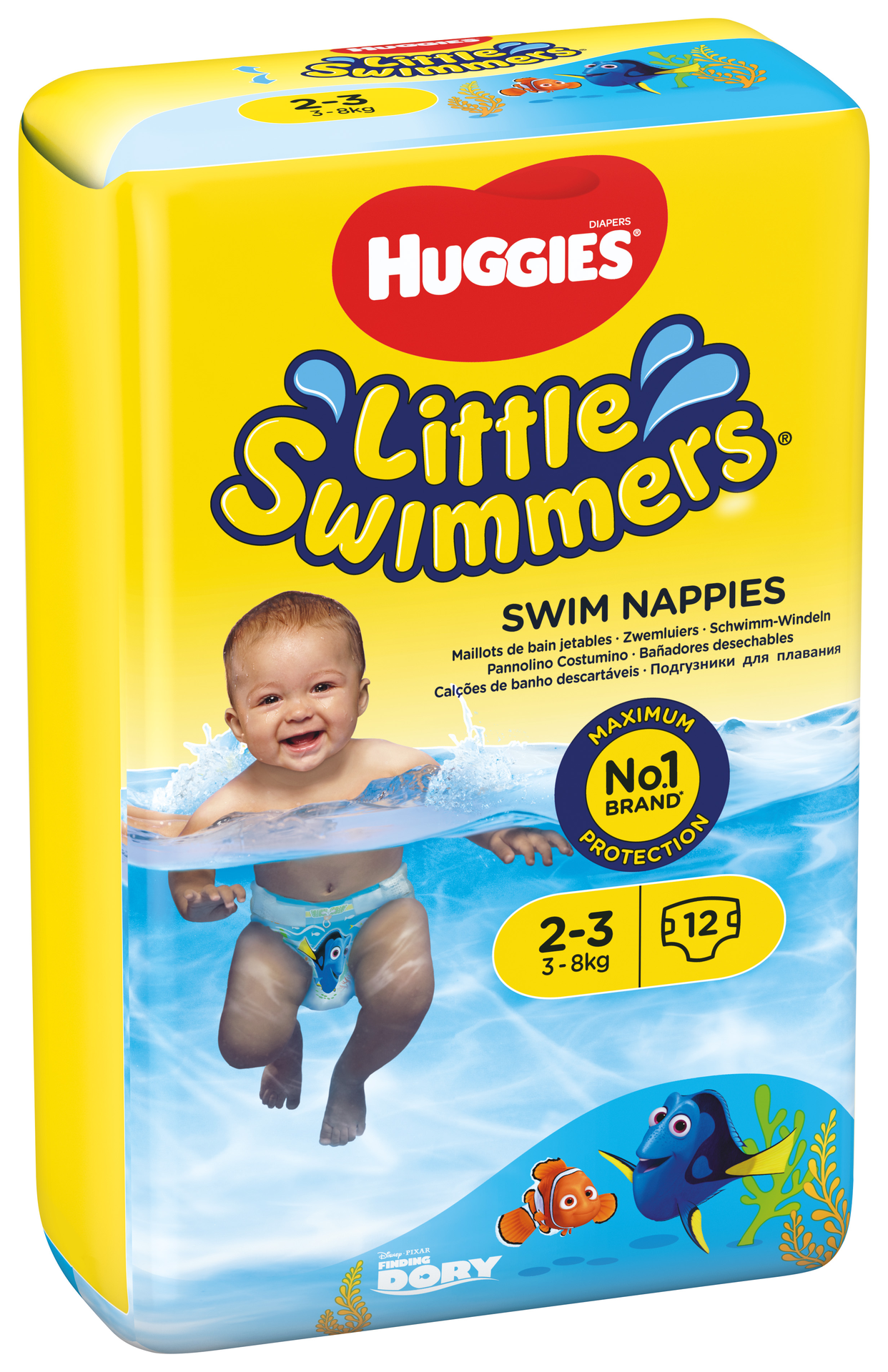 Huggies Little Swimmers,  Gr. 2-3, 2183521, 12 Stk.