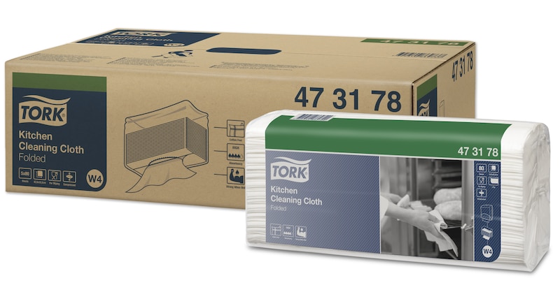Tork, Küchen-Reinigungstücher, Top-Pak, 473178, 42x35 cm, 5 x 80 Stk.