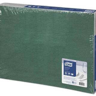 Tork Tischsets einfarbig, Advanced, 5 x 500 Stk. (Dunkelgrün, 42 x 31 cm)
